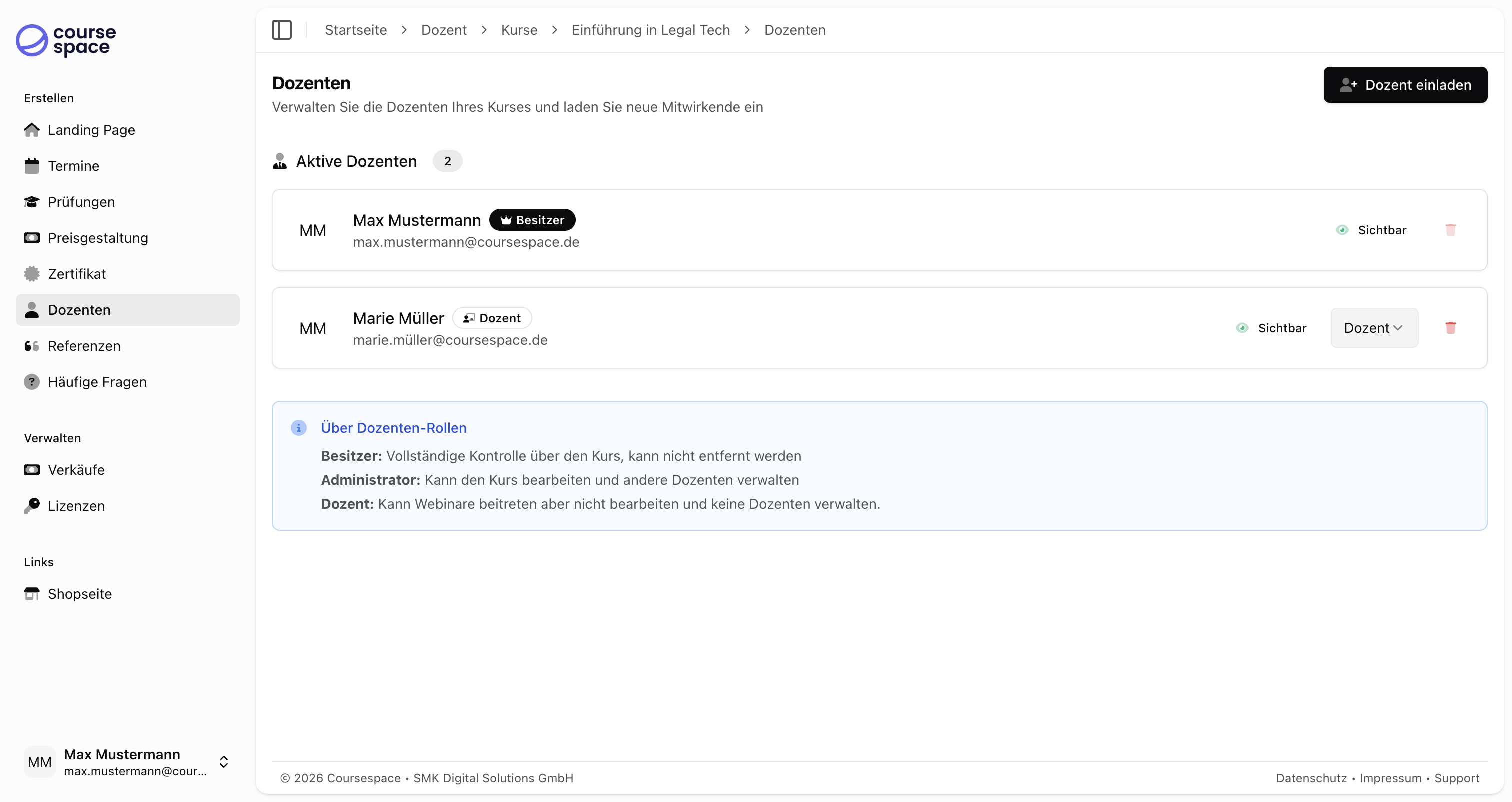 Einladung akzeptiert